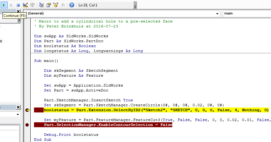 How to get started with SolidWorks macros - Peter CAD